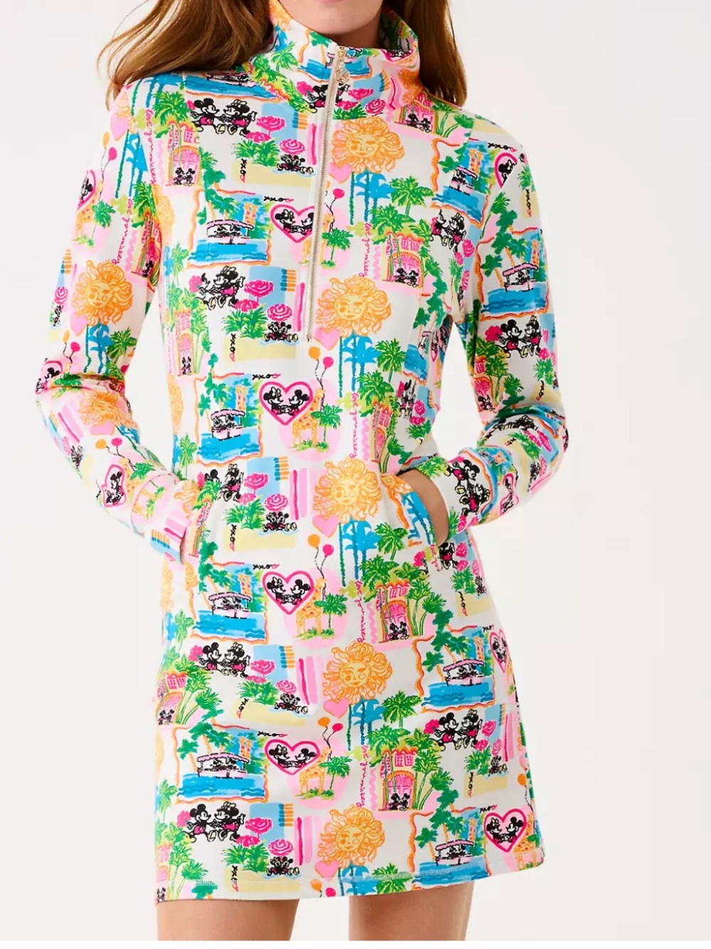 NWT Rare Lilly Pulitzer Eleni Multi Disney Dress!